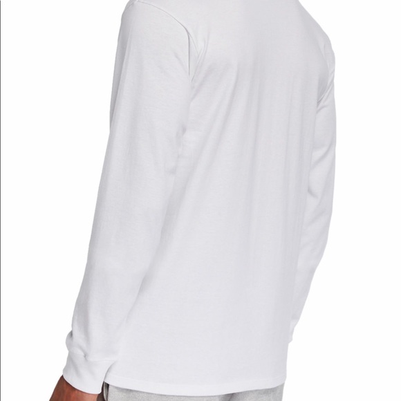 CHAMPION Men’s Long Sleeves White T-Shirt XXL - Picture 2 of 5